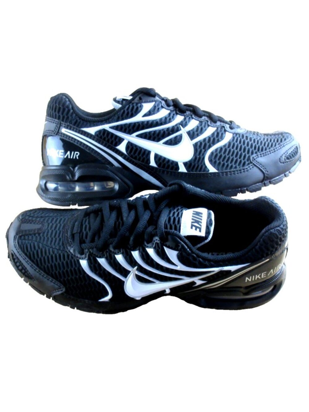 Nike Women's Air Max Torch 4 Running Training Shoes Black White Size 7.5 NIB - Picture 7 of 7